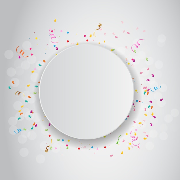 Farbfeier Konfetti Hintergrund