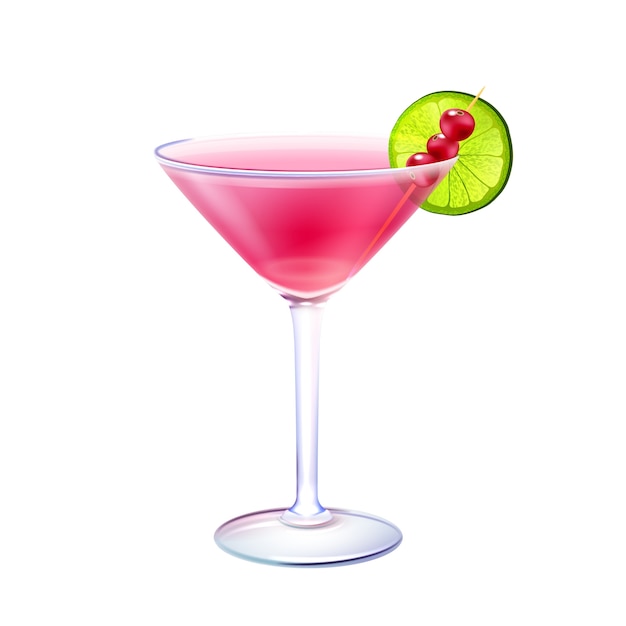 Farbige Cocktail Design