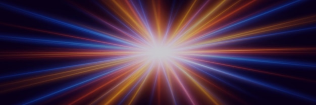 Farbige Linien von Neonlicht Abstraktes Neonlicht Hintergrund Hochgeschwindigkeitsbewegung