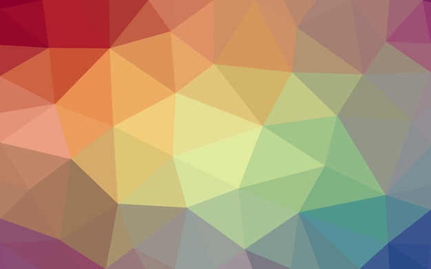Farbiger abstrakter, niedriger Poly-Hintergrund