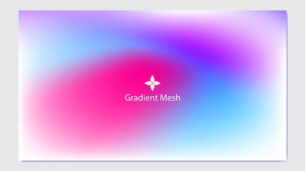 Farbiger Hintergrund mit Gradientnetz