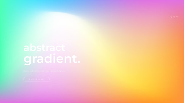 Farbiger moderner abstrakter Gradient-Hintergrund