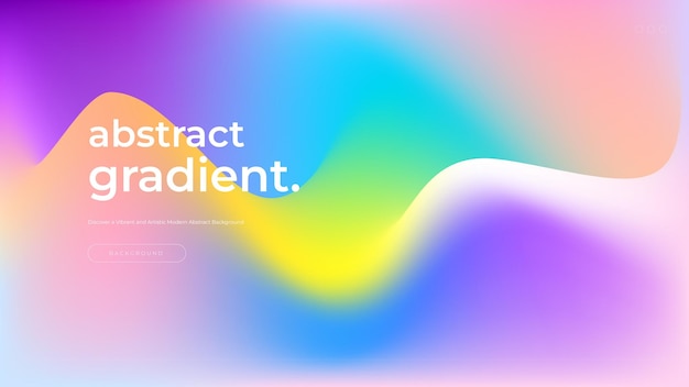 Farbiger moderner abstrakter Gradient-Hintergrund