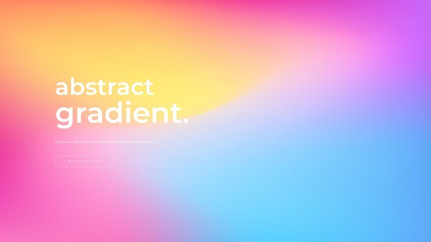 Farbiger moderner abstrakter Gradient-Hintergrund