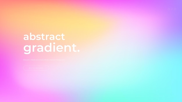 Farbiger moderner abstrakter Gradient-Hintergrund