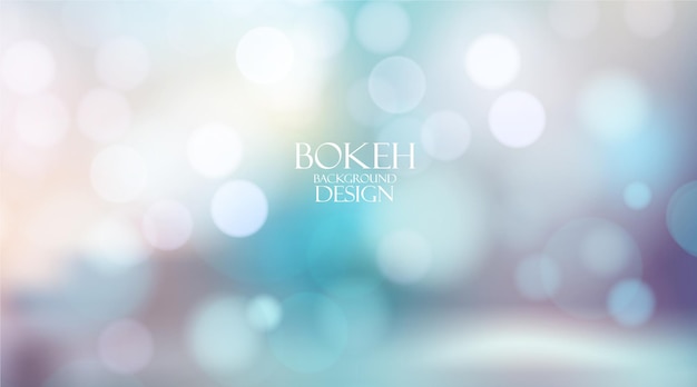 Farbiges Bokeh-Licht-Hintergrunddesign