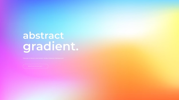 Farbiges Gradient-Hintergrunddesign Abstract