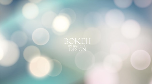 Farbiges Hintergrunddesign im Bokeh-Stil