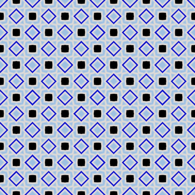 Farbiges nahtloses abstraktes Muster Hintergrund und Hintergrund Farbiges dekoratives Design Farbiges Mosaik Ornament Vektorgrafische Illustration
