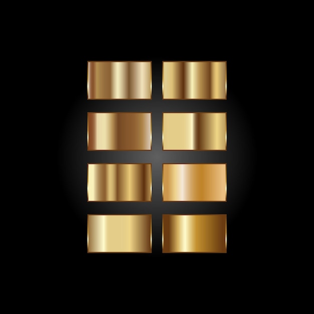 Farbpalette mit Vektorelementen