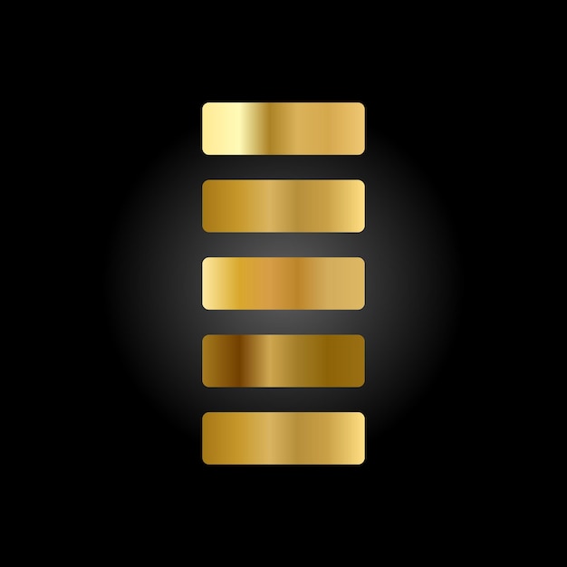 Farbpalette mit Vektorelementen