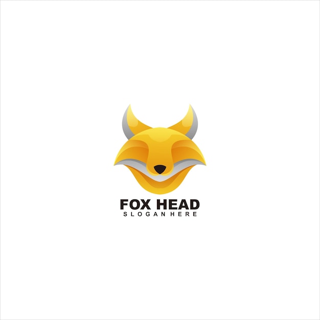 Farbverlauf des Fuchskopf-Logos