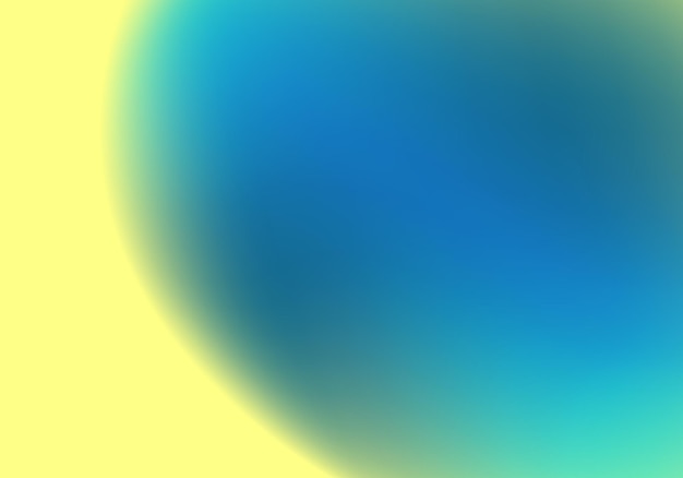 Farbverlauf verwischt blauen und gelben Hintergrund mit Korntextur-Vektorgrafik