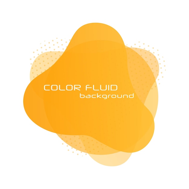 Farbverlaufsbanner mit fließender flüssigkeit formen dynamische kunstform einer flüssigen flüssigkeit der logo-vielfalt