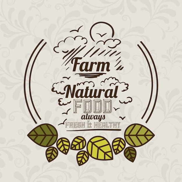 Farm food digitales design