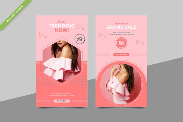 Fashion sale banner