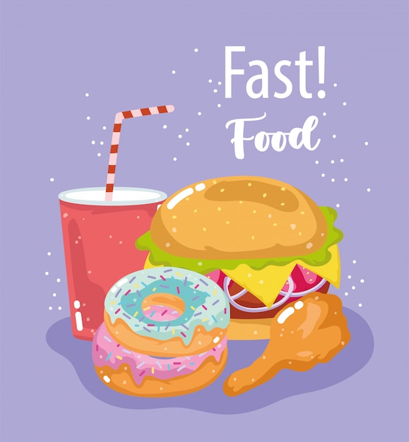 Fast-food-illustration