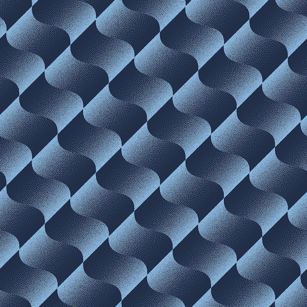 Vektor faszinantes zusammenspiel dunkelblauer damenspieler in vektorseamlosem diagonalmuster