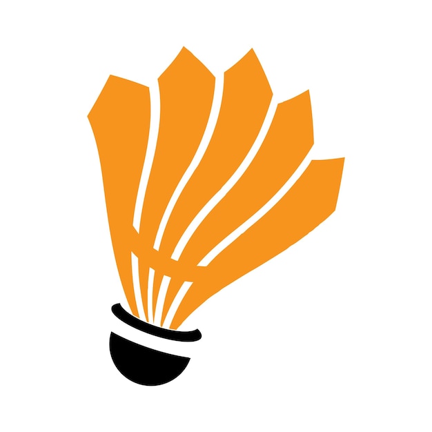 Vektor federball-badminton-symbol