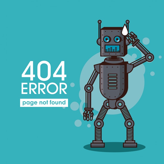 Fehler 404 roboter stil