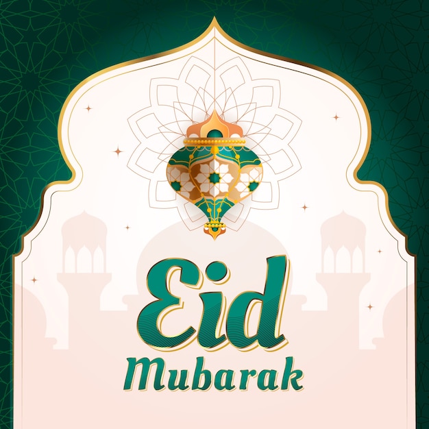 Feier des Eid Mubarak
