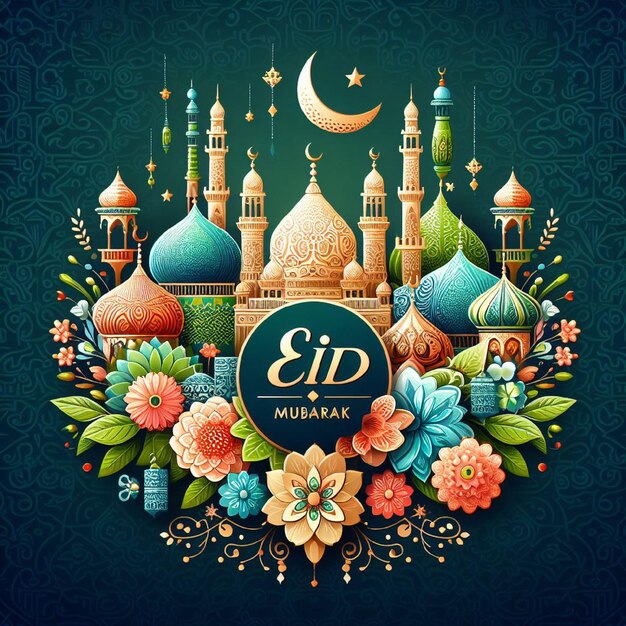 Feier des Eid Mubarak