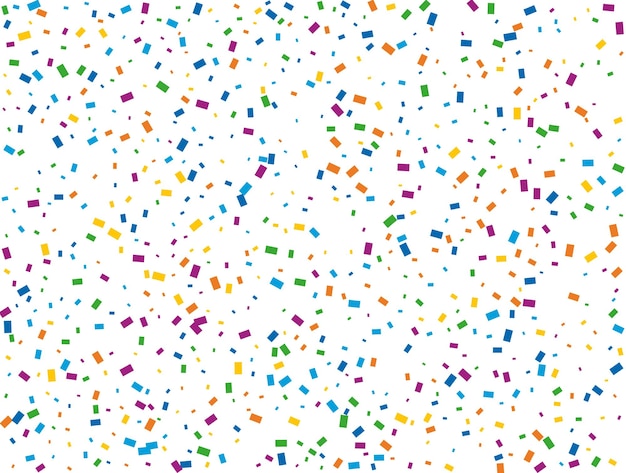 Feiertagsrechteckiges konfetti, heller regenbogen, glitzernder konfetti-hintergrund, farbige festliche textur