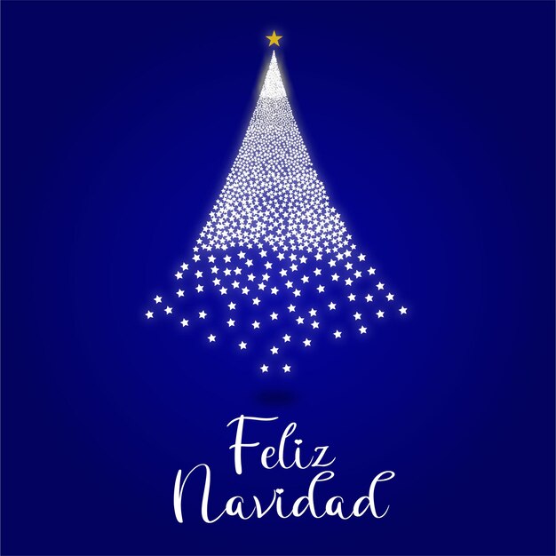 Feliz navidad vectores, frohe weihnachten spanisch wünscht Premium Vektor