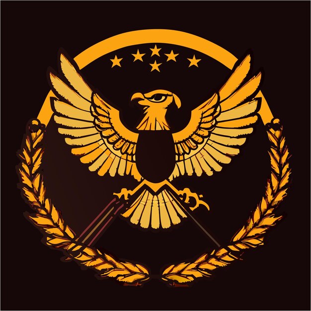 Fesselndes Eagle's Grace Freedom's Symbol