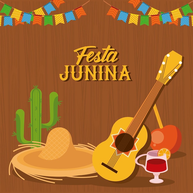 Festa junina festival banner