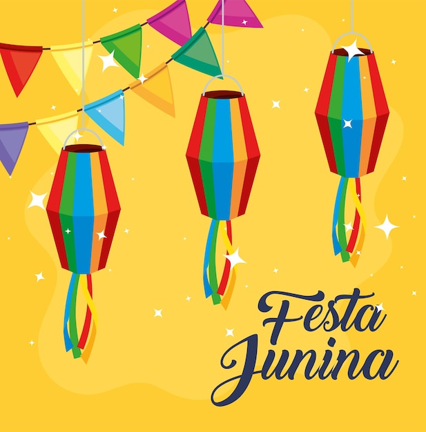 Festa junina-postkarte