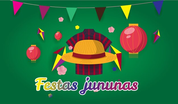 Vektor festa junina-vektorbanner