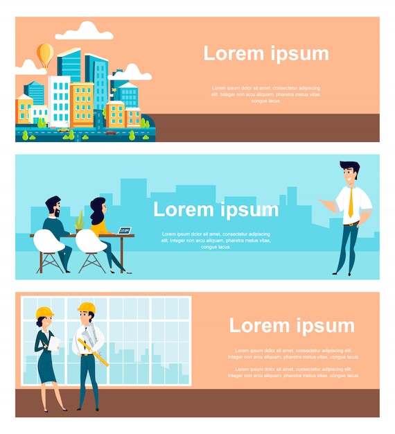 Festlegen des layouts der stadt und des architekten