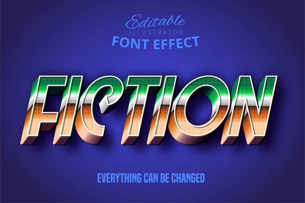 Vektor fettschrift retro textstil schriftart effekt