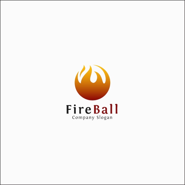 Feuerball logo vorlage