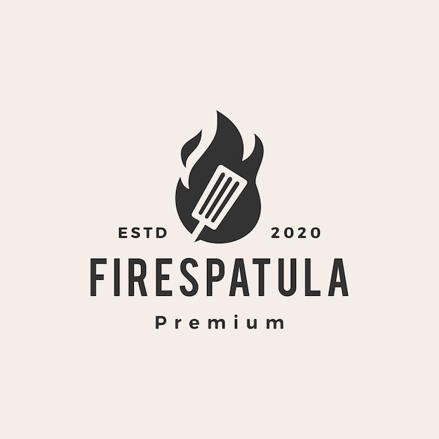 Feuerspatel vintage logo