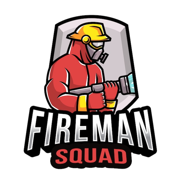 Feuerwehrmann squad logo vorlage