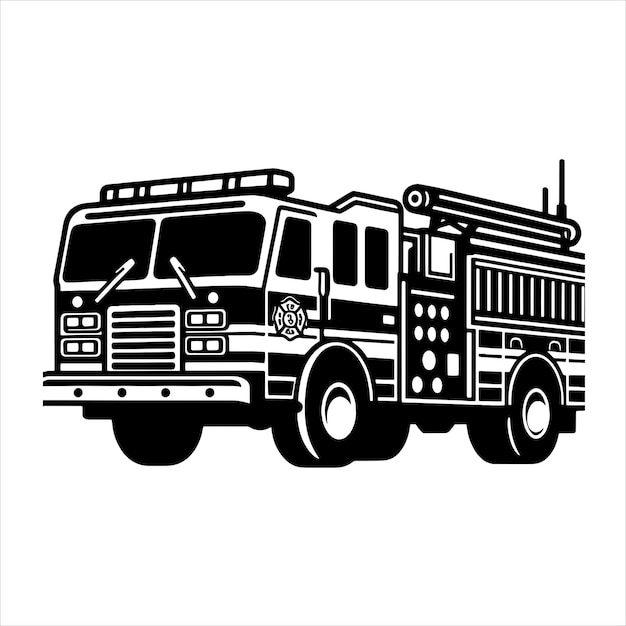 Feuerwehrwagen svg