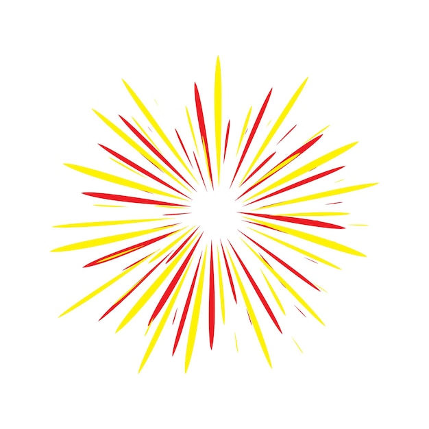 Vektor feuerwerk-logo-vektor