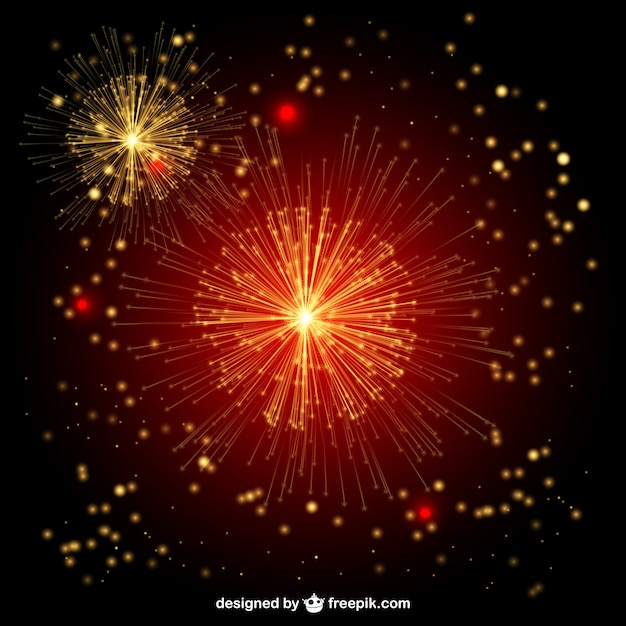 Feuerwerk Vektor Freier Illustration