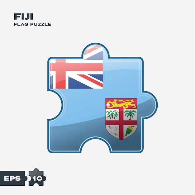 Fidschi-flagge-puzzle