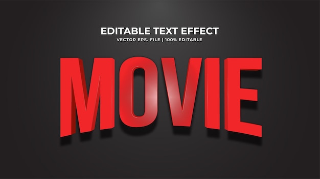 Film mit Texteffekten