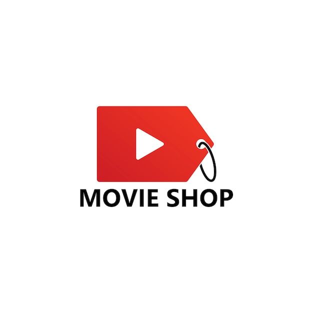 Filmshop Logo Vorlagendesign