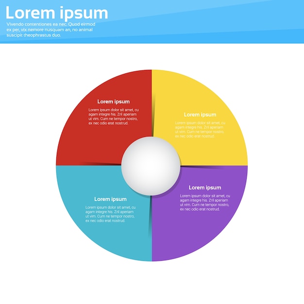 Finanzkuchen-diagramm-kreis infographic