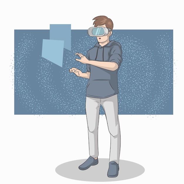 Findet in einem virtuellen Raum statt Virtuelles Spiel