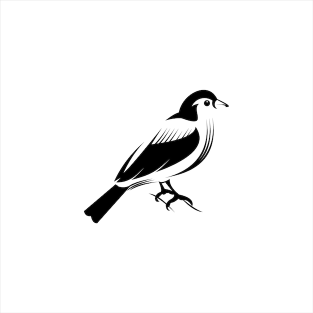 Fink vektor künstlerischer vogel