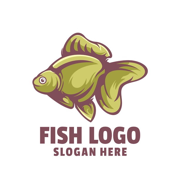 Fisch-cartoon-logo-design-vektor