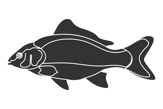 Fisch-logo-design-vektor-hintergrund