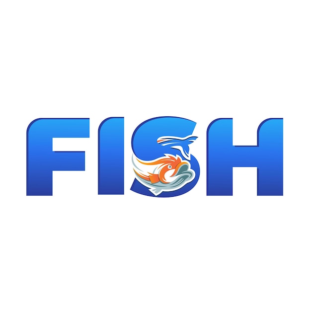 Fisch-Logo-Vorlage