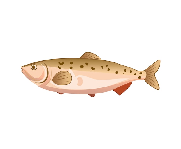 Fische in bunten Farben Diese Illustration ist ein entzückendes Meisterwerk mit ihrer kreativen Gestaltung